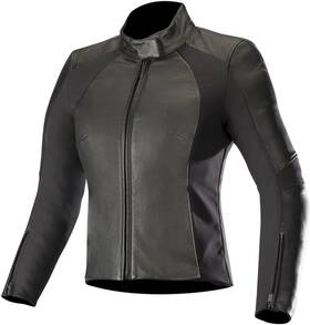 3115519-10-38 Alpinestars Stella Vika V2 Jacket - Black Us 2 / Eu 38