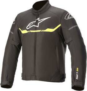 3200120-155-5x Alpinestars T-sp S Waterproof Jacket - Black/yellow 5xl