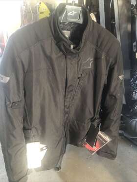 3203720-10-3x Alpinestars Gravity Drystar Jacket 3xl Black 3203720-10-3x Alpinestars Gravity Drystar Jacket 3xl Black