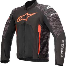3300620-994-s Alpinestars T-gp Plus R V3 Air Jacket Small Black/camo/red Fluo