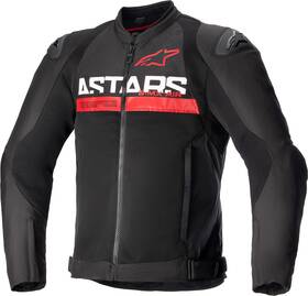 3306523-1303-m Alpinestars Black/red Smx Air Jacket Medium