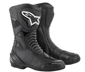 Alpinestars 3404-1429 Smx-s Motorcycle Riding Boots Waterproof Mens Us 9.5 Eu 44 Black
