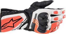 3558321-1231-s Alpinestars Small Sp-8 V3 Gloves Black/white/fluorescent Red