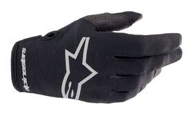 3561823-1419-s Alpinestars Radar Gloves Black/brushed Silver Sm