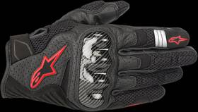 3570518-1030-l Alpinestars L Smx-1 V2 Gloves Black Red