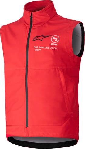 3700425-3010 Alpinestars 3700425-3010- Youth Techstar Softshell Vest Bright Red Lg