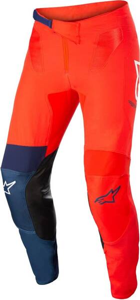 3720422-3372-40 Alpinestars Supertech Blaze Pants Bright Red/drk Blue/wht Sz 40 482-970140