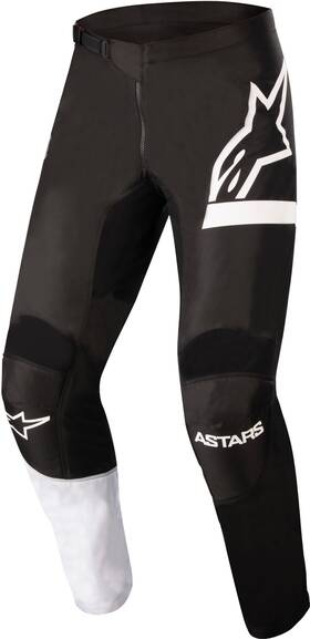 3722422-12-38 Alpinestars Black/white Fluid Chaser Pants 38
