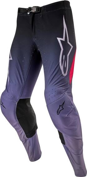 3723324-1396-34 Alpinestars Supertech Dade Pants Iron/red Berry Sz 34