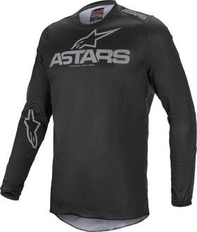 3762321-111-3xl Alpinestars Fluid Graphite Jersey Black/dark Gray 3x