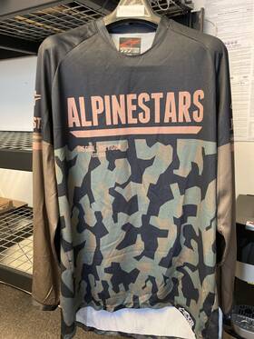 3763019-849-2xl Alpinestars Venture R Jersey Mud Camo / Sand 2 Size 2xl