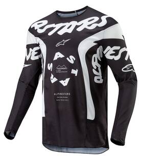 3768324-12-l Alpinestars Racer Veil/hollow/graphite Mx Off Road Jersey