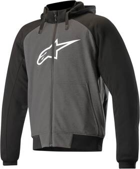 4200918-1432-3x Alpinestars Chrome Sport Hoodie Jacket 3xl Gray/black/white