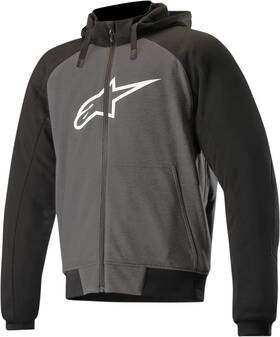 4200918-1432-m Alpinestars Chrome Sport Hoodie Jacket M Gray/black/white 4200918-1432-m Alpinestars Chrome Sport Hoodie Jacket M Gray/black/white