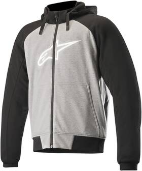 4200918-951-xl Alpinestars Chrome Sport Hoodie Jacket - Xl Gray