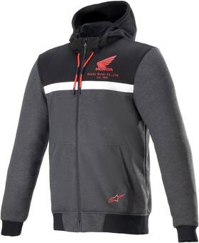 4201323-1908-3x Alpinestars Jkt/hoodie H Chrome Br 3x