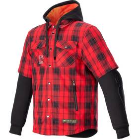 4300424-3136-s Alpinestars Mo.st.eq Tartan Long Sleeve Shirts Red Sm