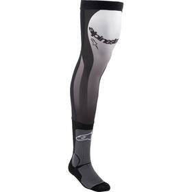 4701324-12-lxl Alpinestars Knee Brace Socks Lg-xl Black/white