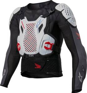 482-6154x Alpinestars Bionic Plus V2 Protection Jacket Black/white/blue/bright Red Xl