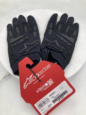 482-7400l-1165 Alpinestars Full Bore Gloves Black/black Size Large