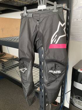 482-976126-1225 Alpinestars Fluid Stella Pants Black / Pink Fluo Size 26