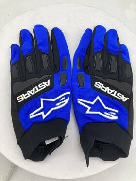 482-9767m-1157 Alpinestars Full Bore Glove Blue/black Md