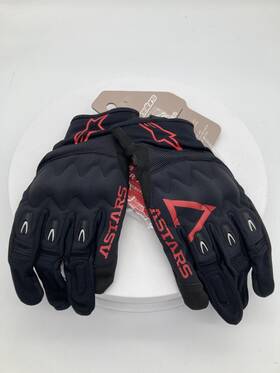 482-9911l-1212 Alpinestars Techdura Gloves Fire Red/black Large