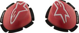6400126-32 Alpinestars Gp Tech Knee Sliders - Red/white