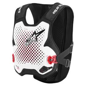 6500626-20-xxl Alpinestars Tech-air Mx System Chest Protector - 2xl Xxl