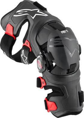 6500825-13-xl-29-0 Alpinestars Adult Unisex Rk-7 Plasma Knee Brace Xl Black Red