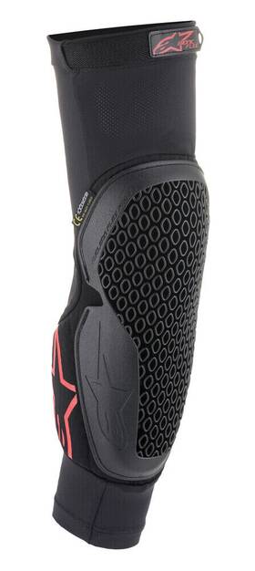 6505221-13-s Alpinestars 6505221-13-s/m Bionic Flex Elbow Protector Black Red Armor Size Small-medium