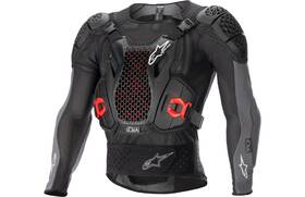 6506723-1036-l Alpinestars Bionic Plus V2 Protection Jacket Large Black/red