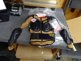 6506818-879-m Alpinestars Bionic Action Jacket Camel/black Size Medium Ce