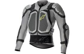 6506823-915-2x Alpinestars Bionic Action V2 Protection Jacket Xx-large Gray/black/fluorescent