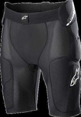 6507823-10-xxl Alpinestars Bionic Action Protection Shorts Xx-large Black 8508441