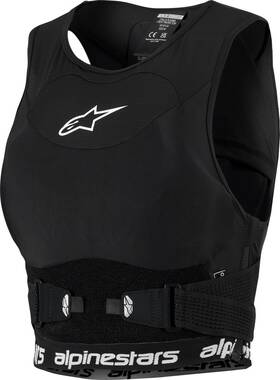 6510126-10-l Alpinestars Stella Plasma Woman Chest Protector Lg Black/white