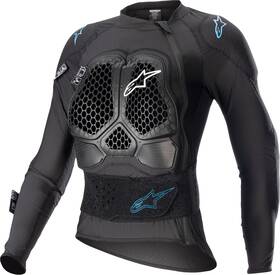 6516823-1079-m Alpinestars Stella Bionic Action V2 Jacket - Black/cyan Md