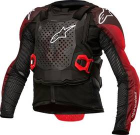 6546624-123-sm-29-0 Alpinestars Youth Unisex Bionic Tech Jacket S M Black Red