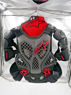 6700022-1036-m Alpinestars 6700022-1036-m/l A-6 Chest Protector Black/anthracite Md/lg -