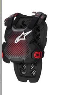6700123-1431-xxl Alpinestars A-1 Chest Protector Anthracite/black/red Xl/2x 6700123-1431-xxl Alpinestars A-1 Chest Protector Anthracite/black/red Xl/2x