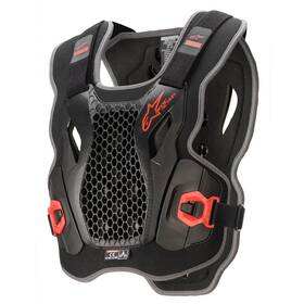 6700421-13-xl Alpinestars 6700421-13-xl/2xl Open Box Adults Bionic Action Chest Protector Black/red Size Xl/2xl