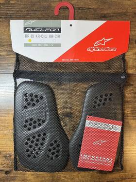 6702121114 Alpinestars Nucleon Kr-ci Motorcycle Bike Chest Protector Insert Black