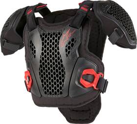 6740424-13-lxl Alpinestars Bionic Action Youth Chest Protector Black/red Lg/xl