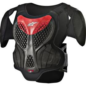 6740518-131-lxl Alpinestars Youth A-5s Body Armor - Black/red Large/x-large