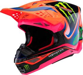 8300425-433-xs Alpinestars Supertech M10 Deegan Helmets Xs Orange