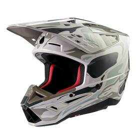 8306623-9066-m Alpinestars S-m5 Mineral Helmets Md Gray
