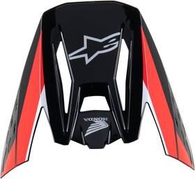 8988023-1333-tu Alpinestars S-m5 Helmet Visor Black/red Glossy 8988023-1333-tu Alpinestars S-m5 Helmet Visor Black/red Glossy