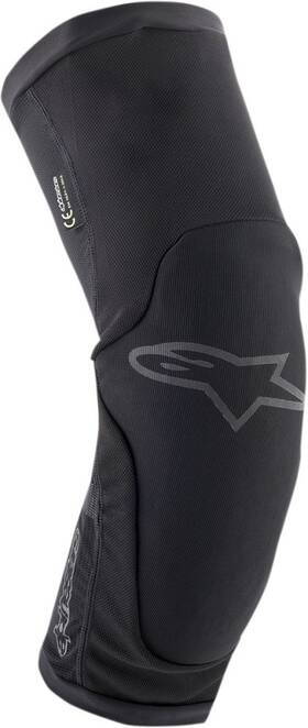 1652419-12-md Alpinestars Bicycle Paragon Plus Knee Protectors Black Medium 2704-0555