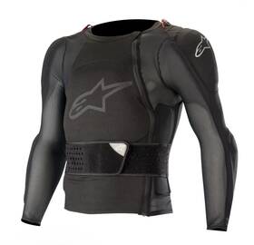 650561910 Alpinestars Md Sequence Motocross Protection Jacket Long Sleeve Black Size Large