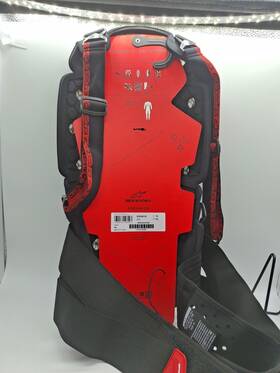 6504018-013-xs Alpinestars Spa Nucleon Kr-cell Motorcycle Back Protector With Kidney Belt Xl